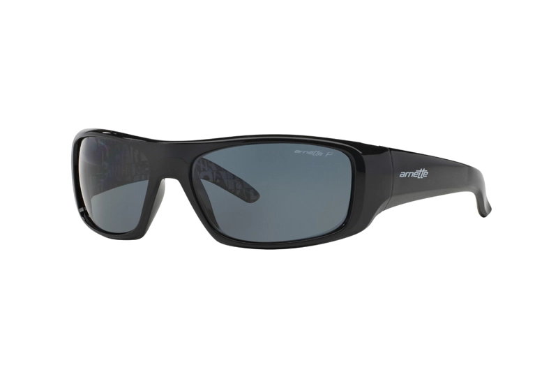 LENTES SOL ARNETTE HOT SHOT NEGRO POLARIZADOS SUSTENTABLE - 2