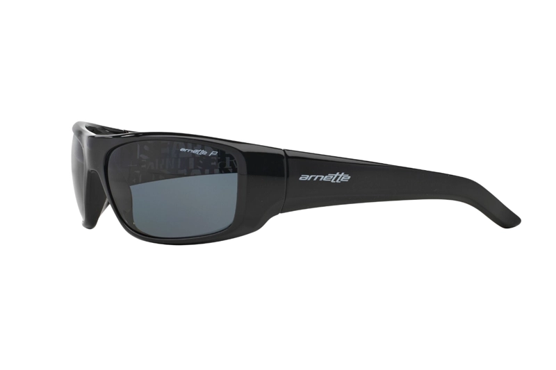 LENTES SOL ARNETTE HOT SHOT NEGRO POLARIZADOS SUSTENTABLE - 3