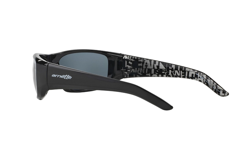 LENTES SOL ARNETTE HOT SHOT NEGRO POLARIZADOS SUSTENTABLE - 5