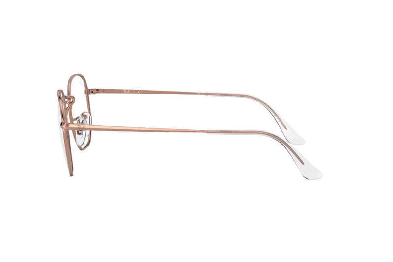 LENTES RAY-BAN ÓPTICOS HEXAGONAL ROSADO ÓPTICAL - 4