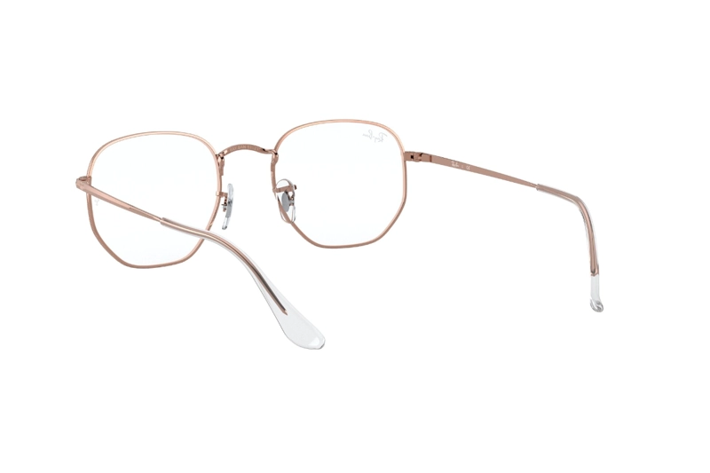 LENTES RAY-BAN ÓPTICOS HEXAGONAL ROSADO ÓPTICAL - 6