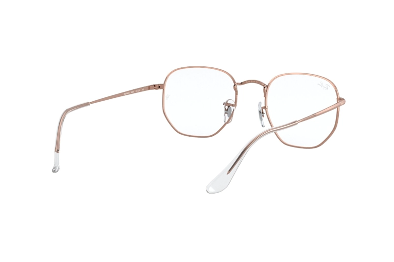 LENTES RAY-BAN ÓPTICOS HEXAGONAL ROSADO ÓPTICAL - 8
