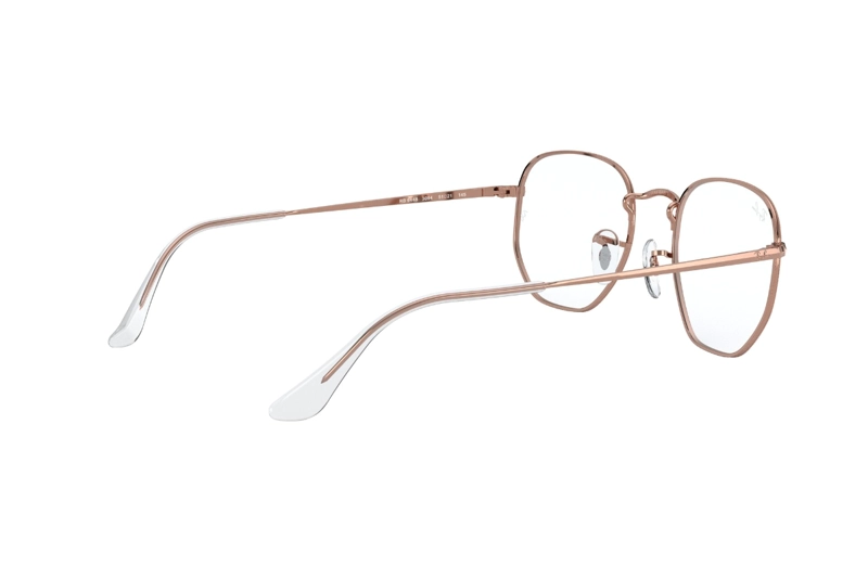 LENTES RAY-BAN ÓPTICOS HEXAGONAL ROSADO ÓPTICAL - 9
