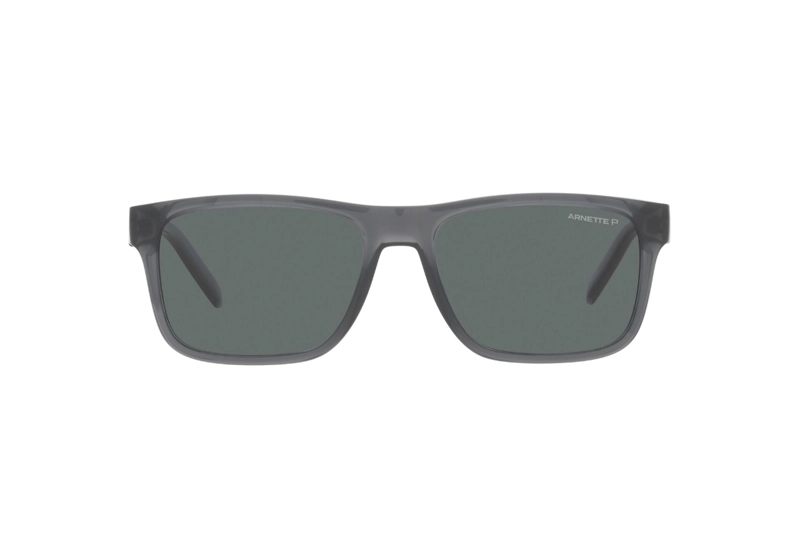 LENTES SOL ARNETTE BANDRA GRIS POLARIZADOS - 1