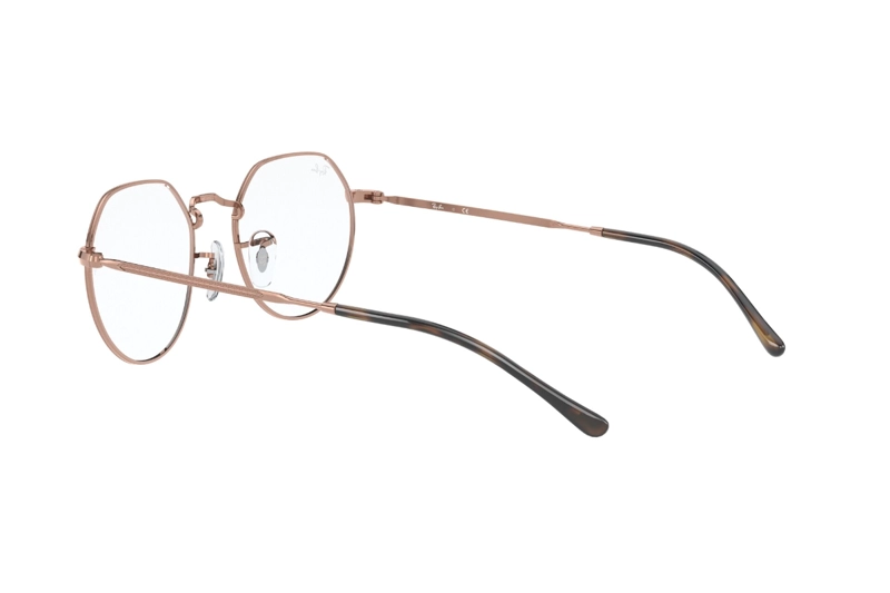 LENTES RAY-BAN ÓPTICOS JACK DORADO ÓPTICAL - 5