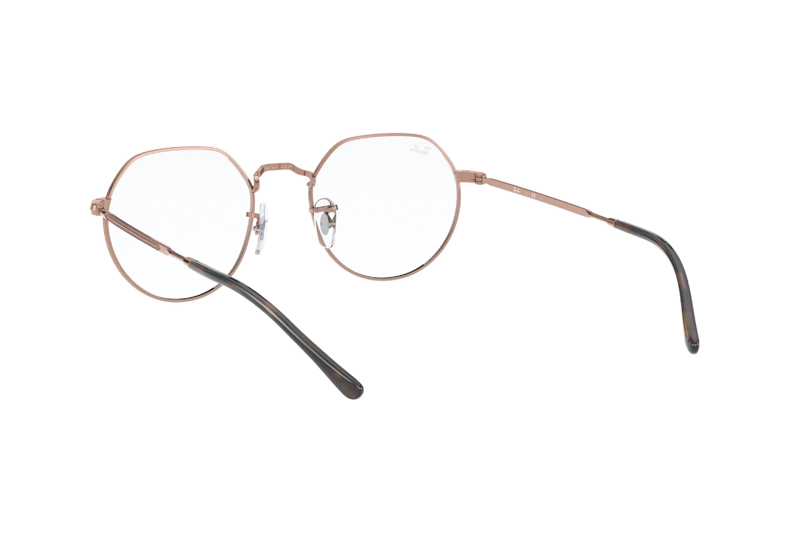 LENTES RAY-BAN ÓPTICOS JACK DORADO ÓPTICAL - 6