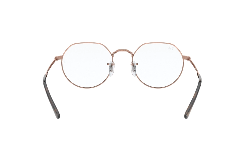 LENTES RAY-BAN ÓPTICOS JACK DORADO ÓPTICAL - 7