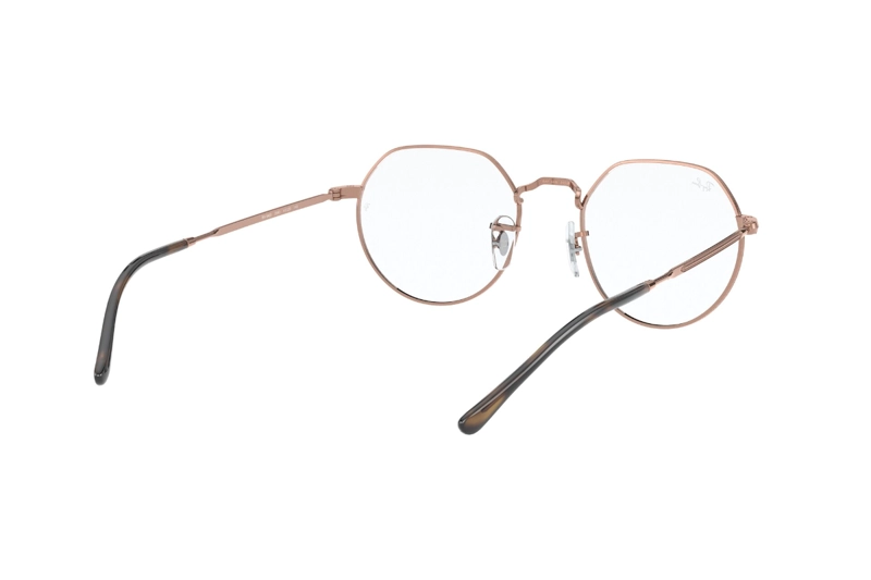 LENTES RAY-BAN ÓPTICOS JACK DORADO ÓPTICAL - 8