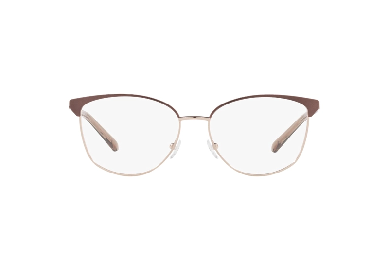 LENTES OPTICOS FERNIE SATIN BROWN/ROSE GOLD MICHAEL KORS - 1