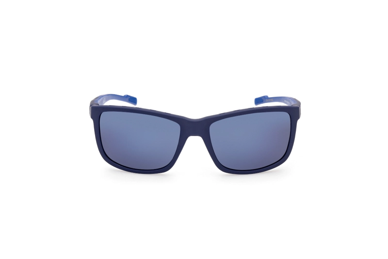 LENTES SOL ADIDAS MATTE BLUE ESPEJADOS SPORT - 1