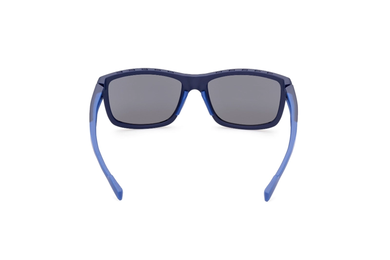 LENTES SOL ADIDAS MATTE BLUE ESPEJADOS SPORT - 5