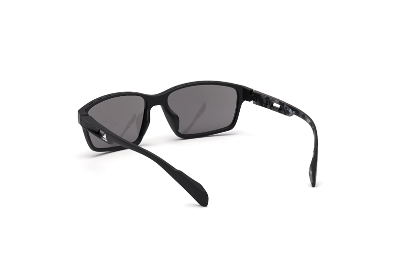 LENTES SOL ADIDAS MATTE BLACK ESPEJADOS SPORT - 4