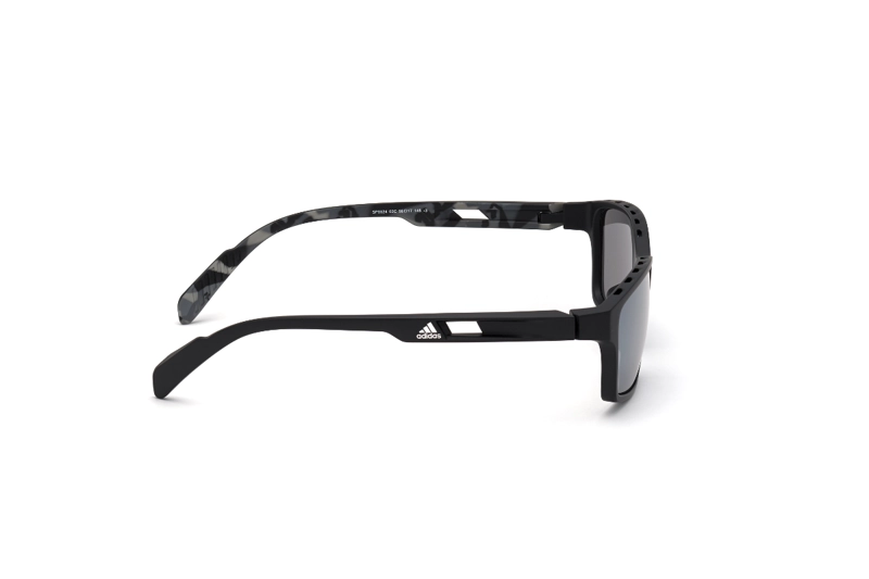 LENTES SOL ADIDAS MATTE BLACK ESPEJADOS SPORT - 7