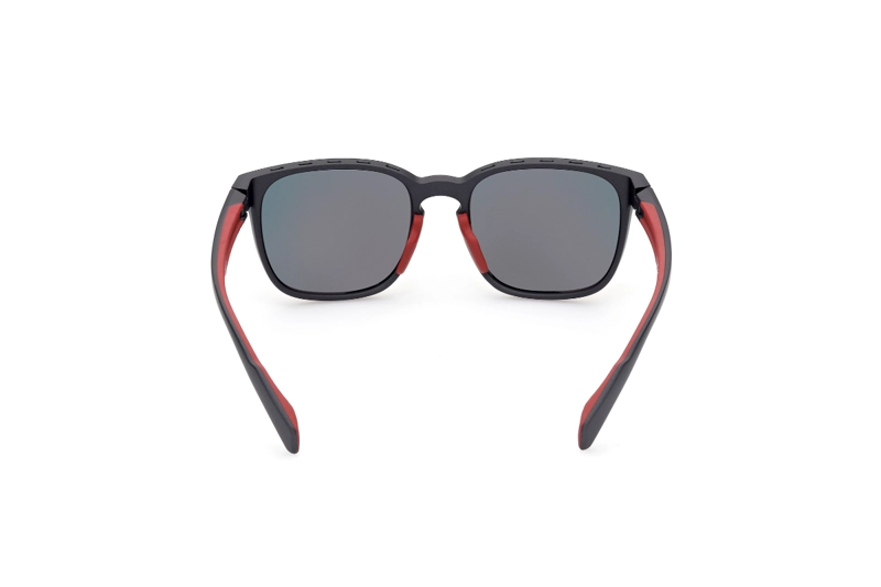 LENTES SOL ADIDAS MATTE BLACK ESPEJADOS SPORT - 5