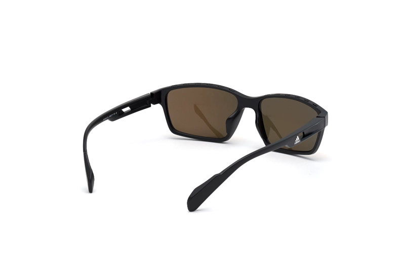 LENTES SOL ADIDAS SHINY BLACK ESPEJADOS SPORT - 6