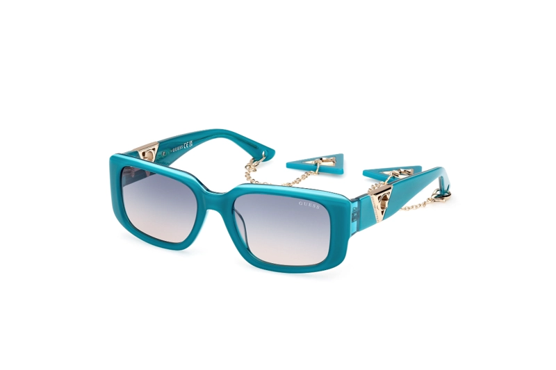 LENTES DE SOL SHINY TURQUOISE GUESS - 2