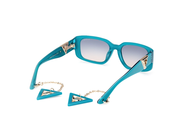 LENTES DE SOL SHINY TURQUOISE GUESS - 6