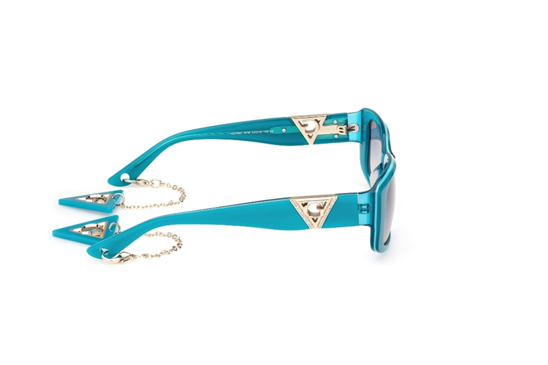LENTES DE SOL SHINY TURQUOISE GUESS - 7