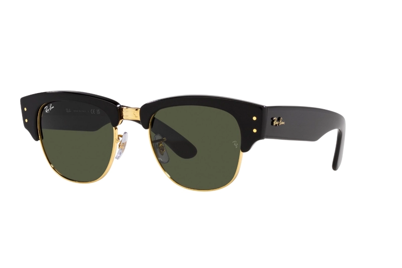 LENTES DE SOL MEGA CLUBMASTER BLACK ON ARISTA RAY-BAN - 2