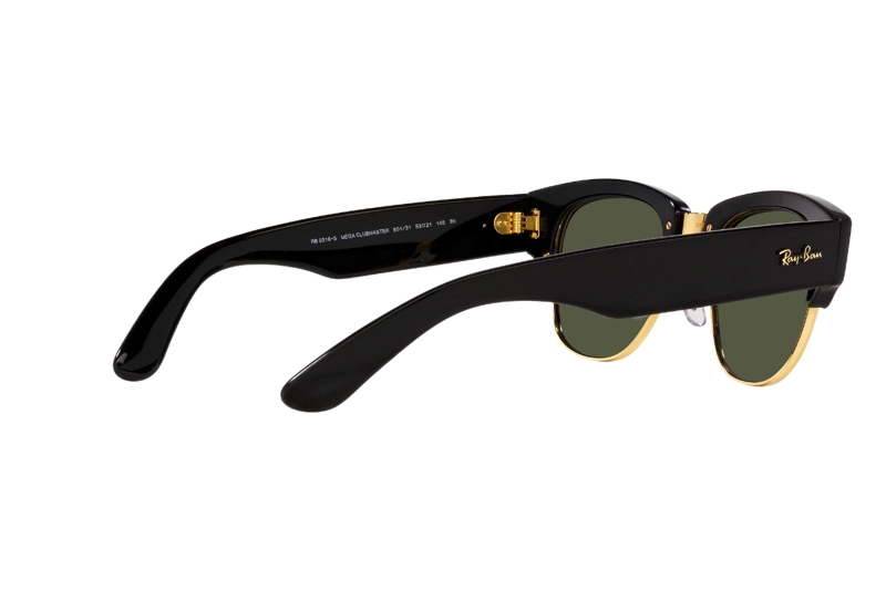 LENTES DE SOL MEGA CLUBMASTER BLACK ON ARISTA RAY-BAN - 9