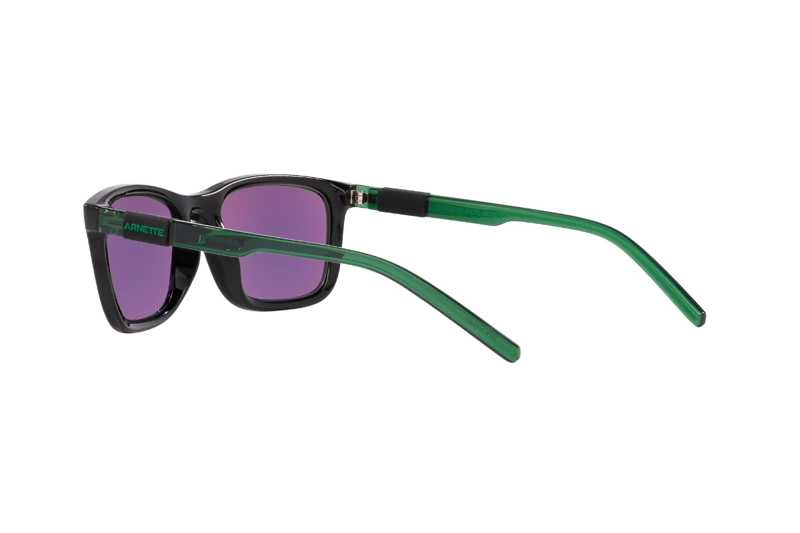 LENTES SOL ARNETTE TEEN SPEERIT NEGRO ESPEJADOS SUSTENTABLE - 5