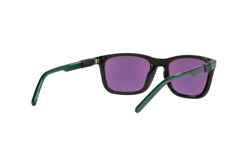 LENTES SOL ARNETTE TEEN SPEERIT NEGRO ESPEJADOS SUSTENTABLE - 8