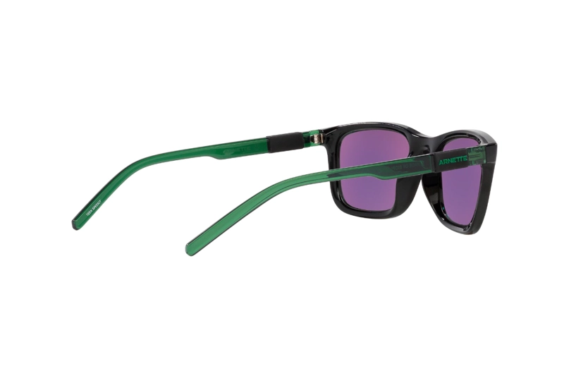 LENTES SOL ARNETTE TEEN SPEERIT NEGRO ESPEJADOS SUSTENTABLE - 9