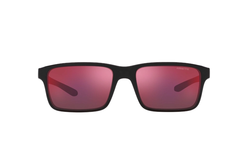 LENTES SOL ARNETTE MWAMBA NEGRO ESPEJADOS SUSTENTABLE - 1