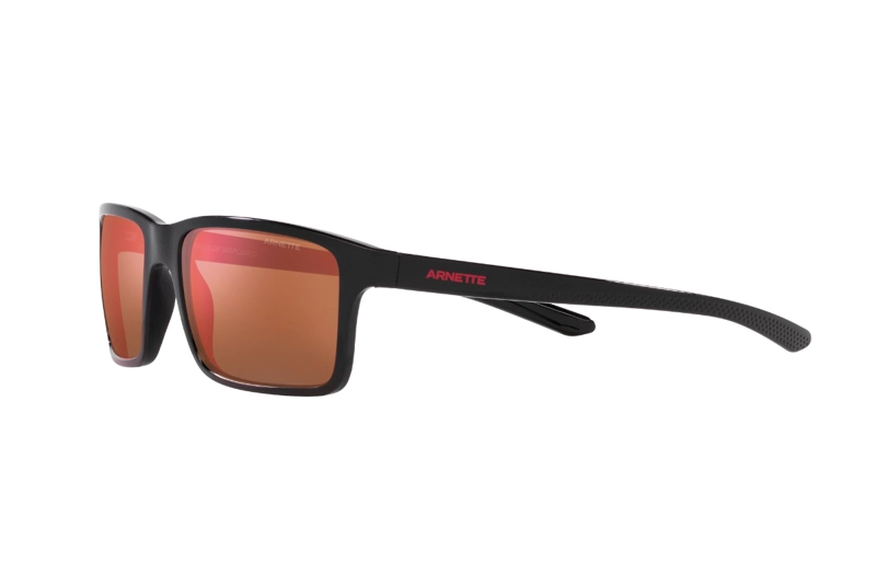 LENTES SOL ARNETTE MWAMBA NEGRO ESPEJADOS SUSTENTABLE - 3