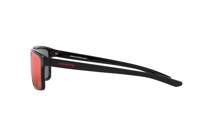 LENTES SOL ARNETTE MWAMBA NEGRO ESPEJADOS SUSTENTABLE - 4