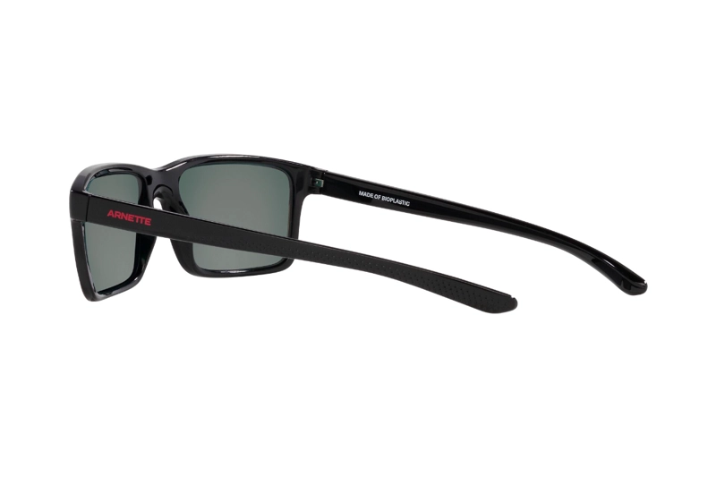 LENTES SOL ARNETTE MWAMBA NEGRO ESPEJADOS SUSTENTABLE - 5
