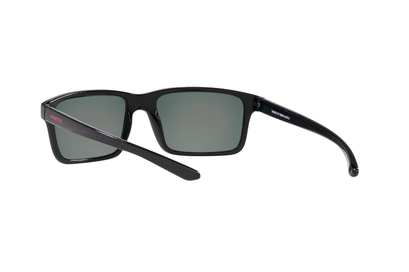 LENTES SOL ARNETTE MWAMBA NEGRO ESPEJADOS SUSTENTABLE - 6