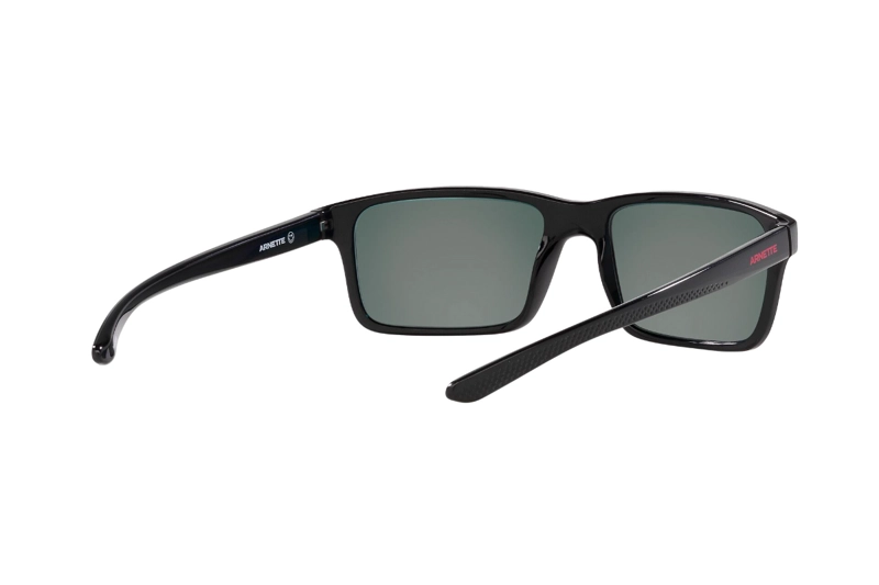 LENTES SOL ARNETTE MWAMBA NEGRO ESPEJADOS SUSTENTABLE - 8