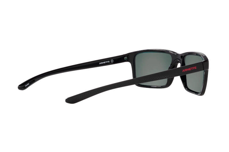 LENTES SOL ARNETTE MWAMBA NEGRO ESPEJADOS SUSTENTABLE - 9