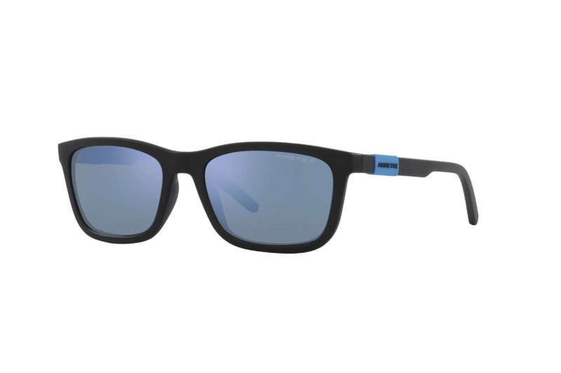 LENTES SOL ARNETTE TEEN SPEERIT MATTE NEGRO POLARIZADOS SUSTENTABLE - 2