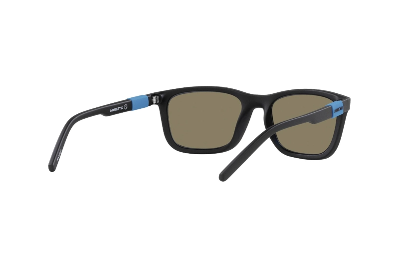 LENTES SOL ARNETTE TEEN SPEERIT MATTE NEGRO POLARIZADOS SUSTENTABLE - 8