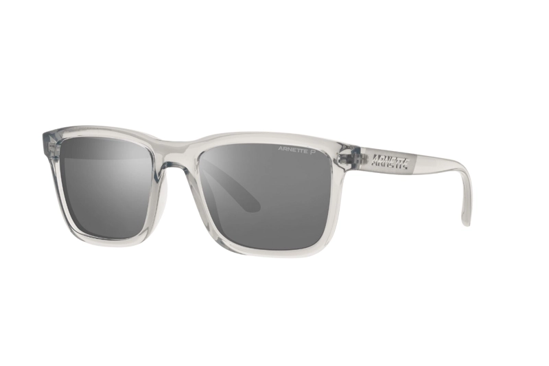 LENTES SOL ARNETTE LEBOWL TRANSPARENT GREY POLARIZADOS SUSTENTABLE - 2