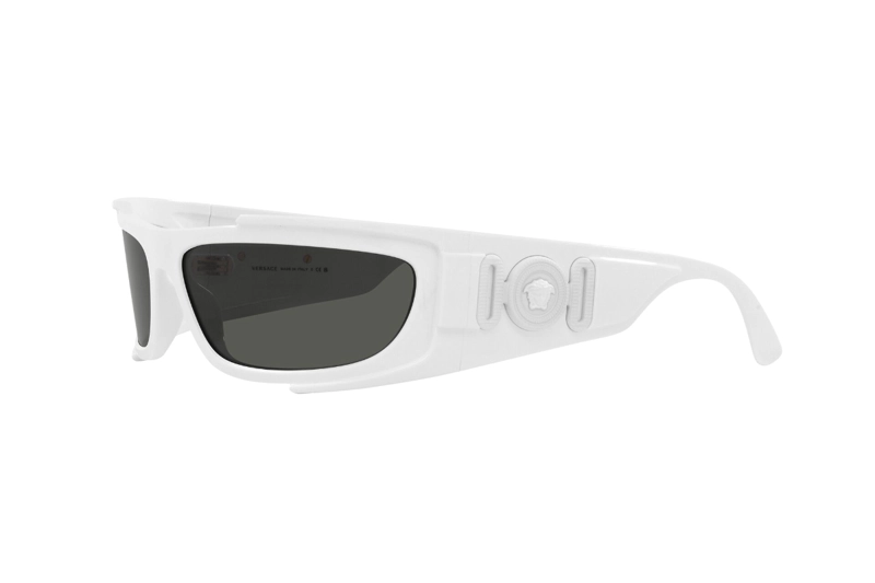 LENTES SOL VERSACE MEDUSA BIGGIE BLANCO - 3