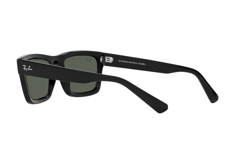 LENTES DE SOL WARREN BLACK BIO-BASED SUSTENTABLE RAY-BAN - 5