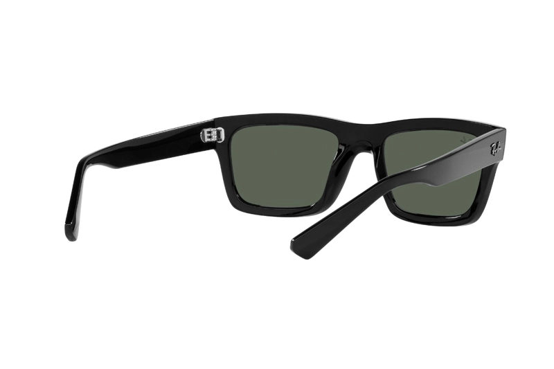 LENTES DE SOL WARREN BLACK BIO-BASED SUSTENTABLE RAY-BAN - 8