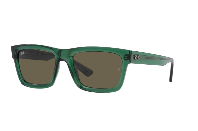 LENTES DE SOL WARREN TRANSPARENT GREEN BIO-BASED SUSTENTABLE RAY-BAN - 2