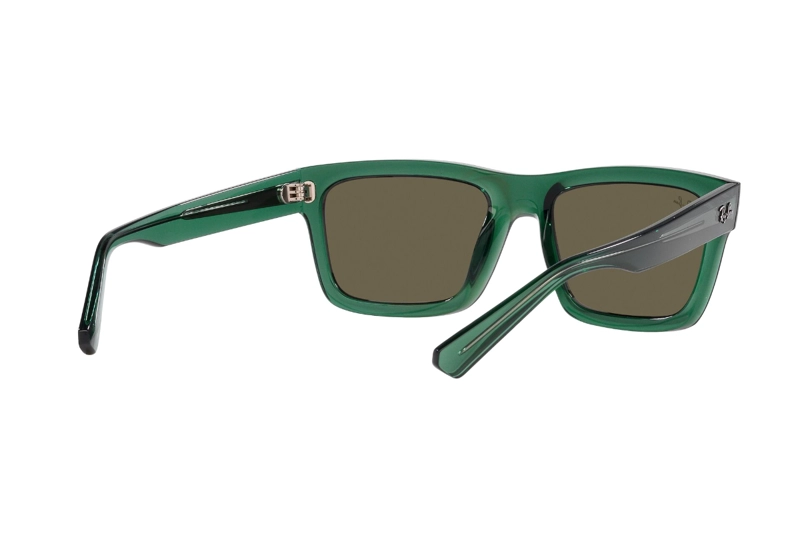 LENTES DE SOL WARREN TRANSPARENT GREEN BIO-BASED SUSTENTABLE RAY-BAN - 8