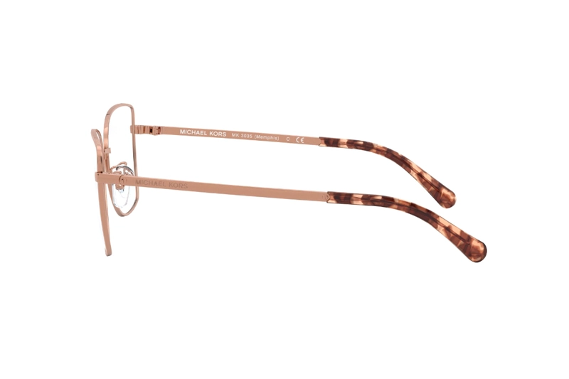 LENTES MICHAEL KORS ÓPTICOS MEMPHIS ROSE GOLD - 4