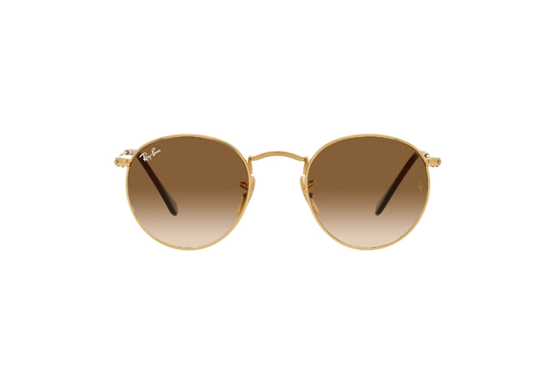 LENTES DE SOL ROUND METAL GOLD RAY-BAN - 1
