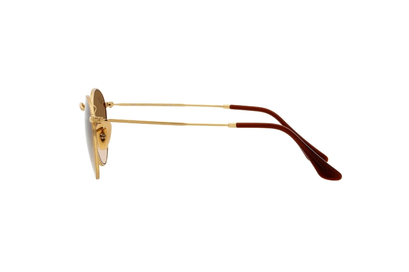 LENTES DE SOL ROUND METAL GOLD RAY-BAN - 4
