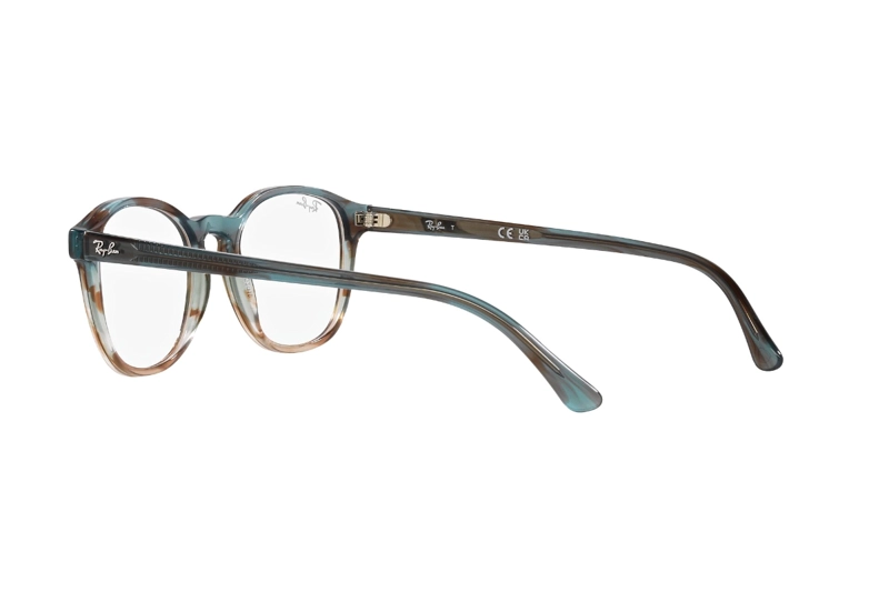 LENTES RAY-BAN ÓPTICOS RAYADO MULTICOLOR ÓPTICAL - 5