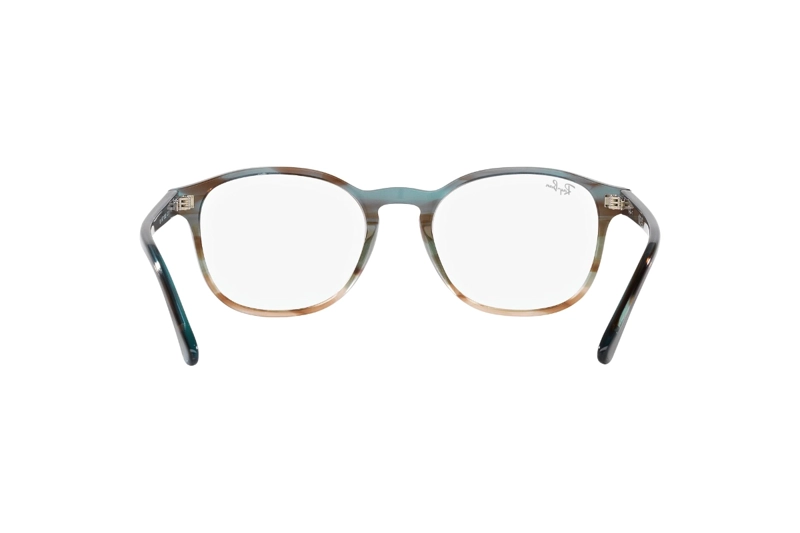 LENTES RAY-BAN ÓPTICOS RAYADO MULTICOLOR ÓPTICAL - 7