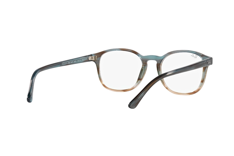 LENTES RAY-BAN ÓPTICOS RAYADO MULTICOLOR ÓPTICAL - 8
