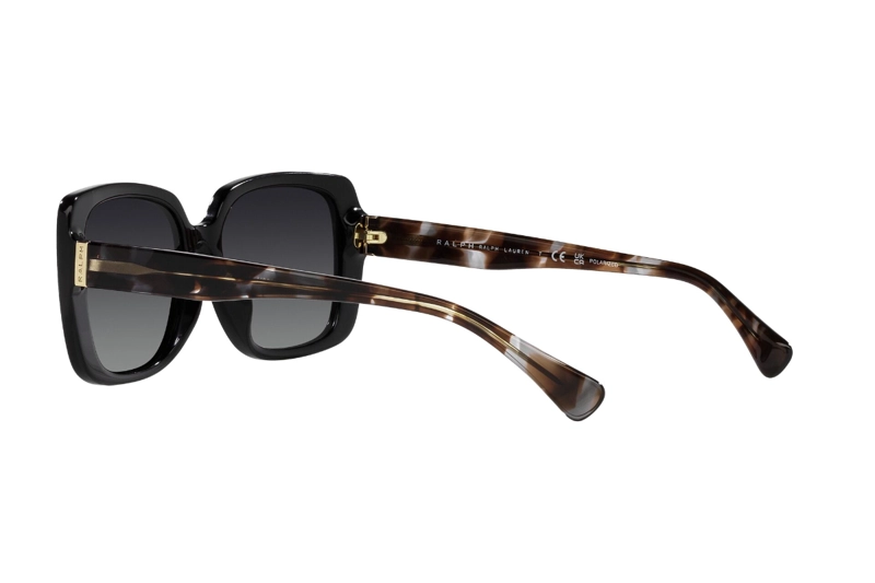 LENTES DE SOL SHINY BLACK POLARIZADOS RALPH - 5