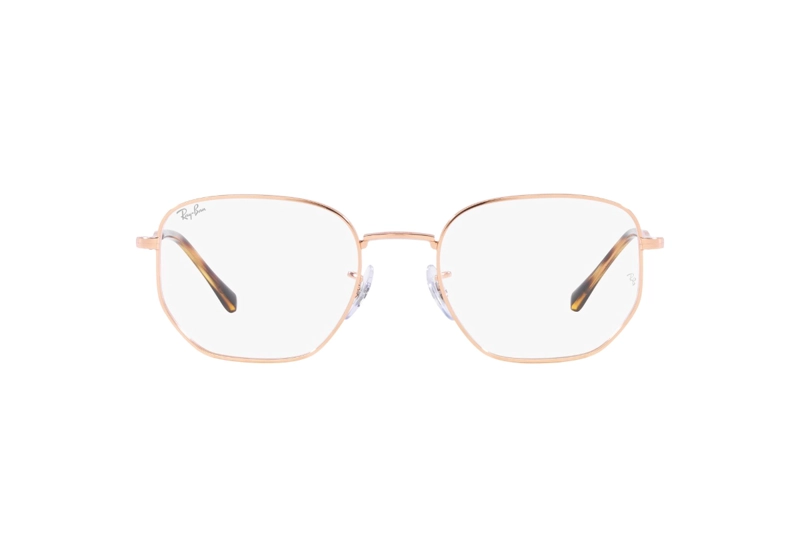 LENTES RAY-BAN ÓPTICOS ROSE GOLD ÓPTICAL - 1